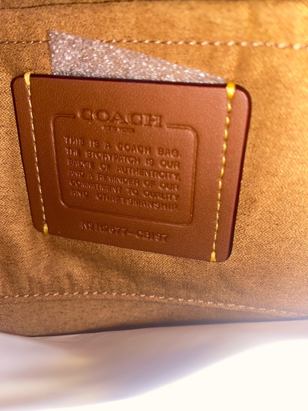 Coach 💙 leather purse Klare crossbody bag New - Picture 6 of 8